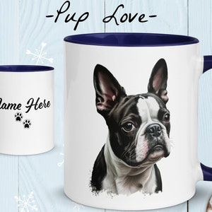 Personalized Boston Terrier Mug