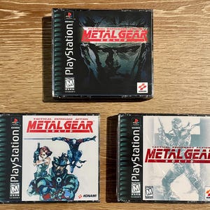Metal Gear Solid Replacement Case - Etsy