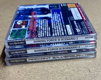 Pick Any Title - Sega Saturn Japan - Custom Replacement CD