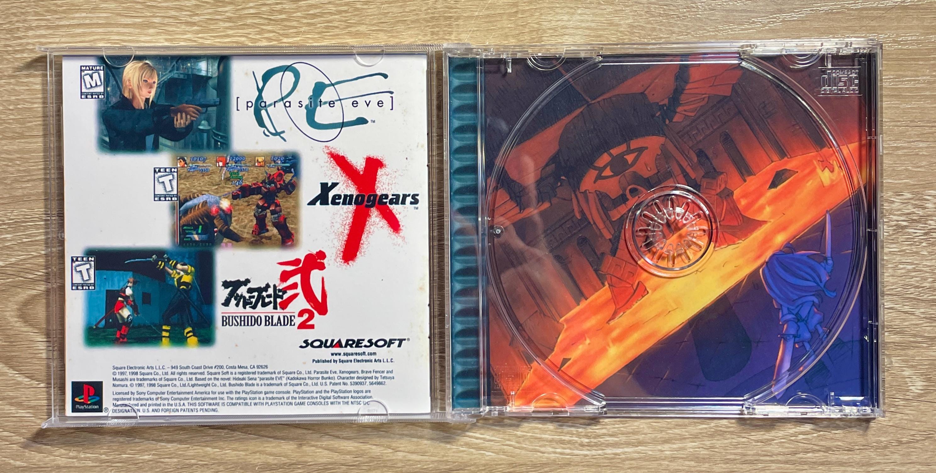 Brave Fencer Musashi - Playstation 1 - New Replacement Game Case