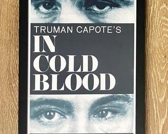In Cold Blood - 8x12 Movie Poster Re-Print in Black Frame