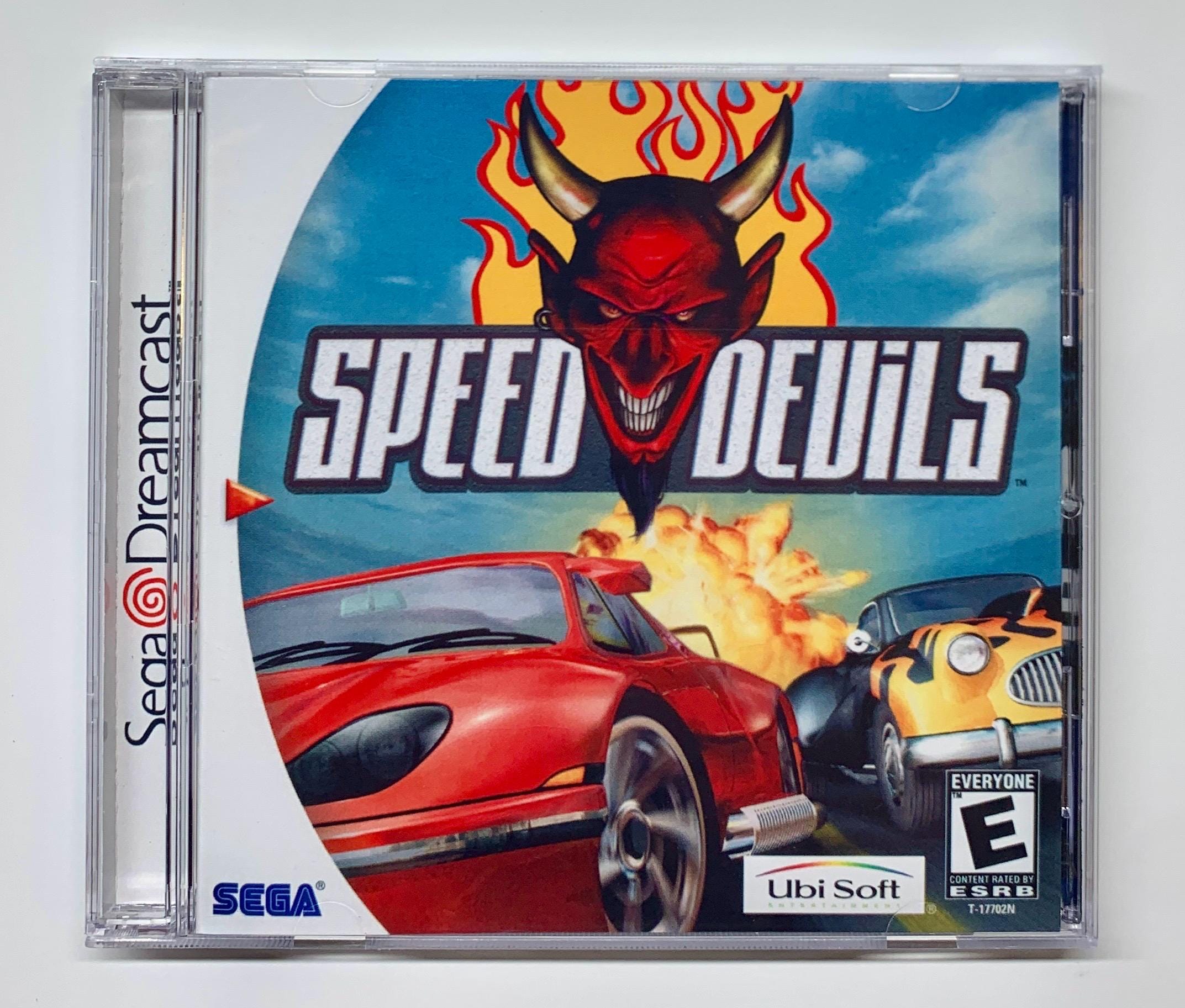 Speed Devils - New Sega Dreamcast Custom Game Case - No Manual