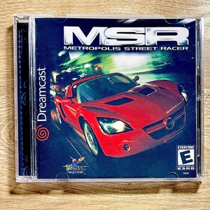 Metropolis Street Racer - Replacement Game Case  - Sega Dreamcast - No Disc/Manual