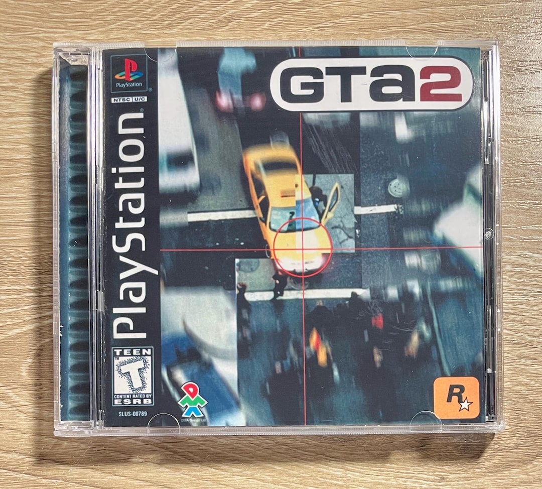 Grand Theft Auto 2 - Playstation 1 - New Custom Replacement Game
