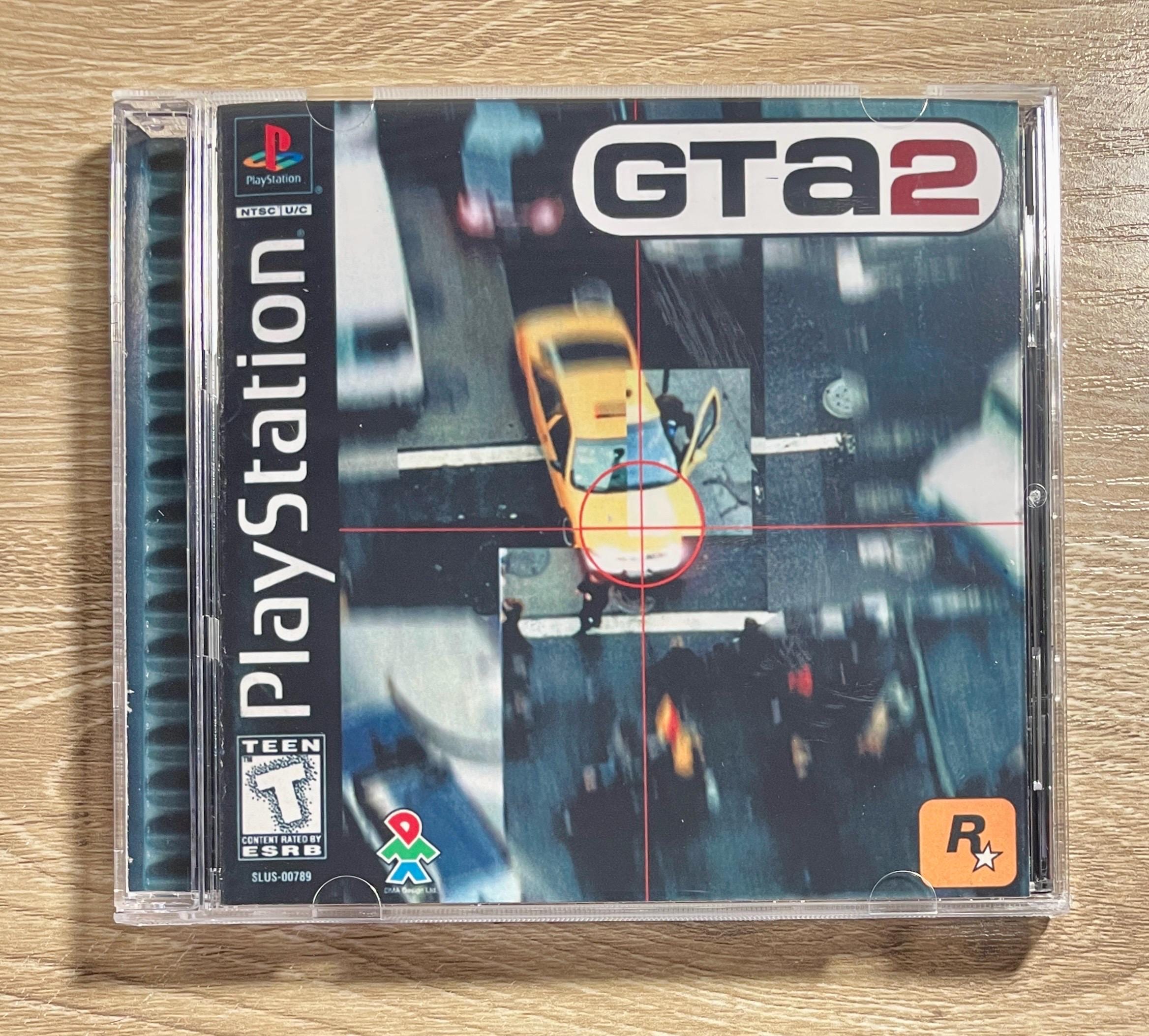 GRAND THEFT AUTO PS1 Playstation 1 ORIGINAL GTA PAS MANUEL EUR 23,41