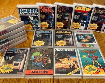 Coleco Vision, Video Game Console, NOT TESTED, Retro, 10 Games
