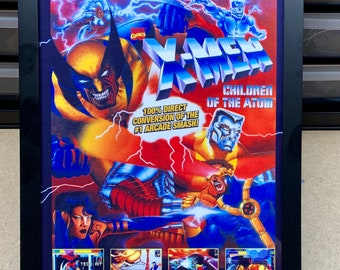 CAPCOM X-MEN: Children of the Atom ポスター CAPCOM X-MEN エックス