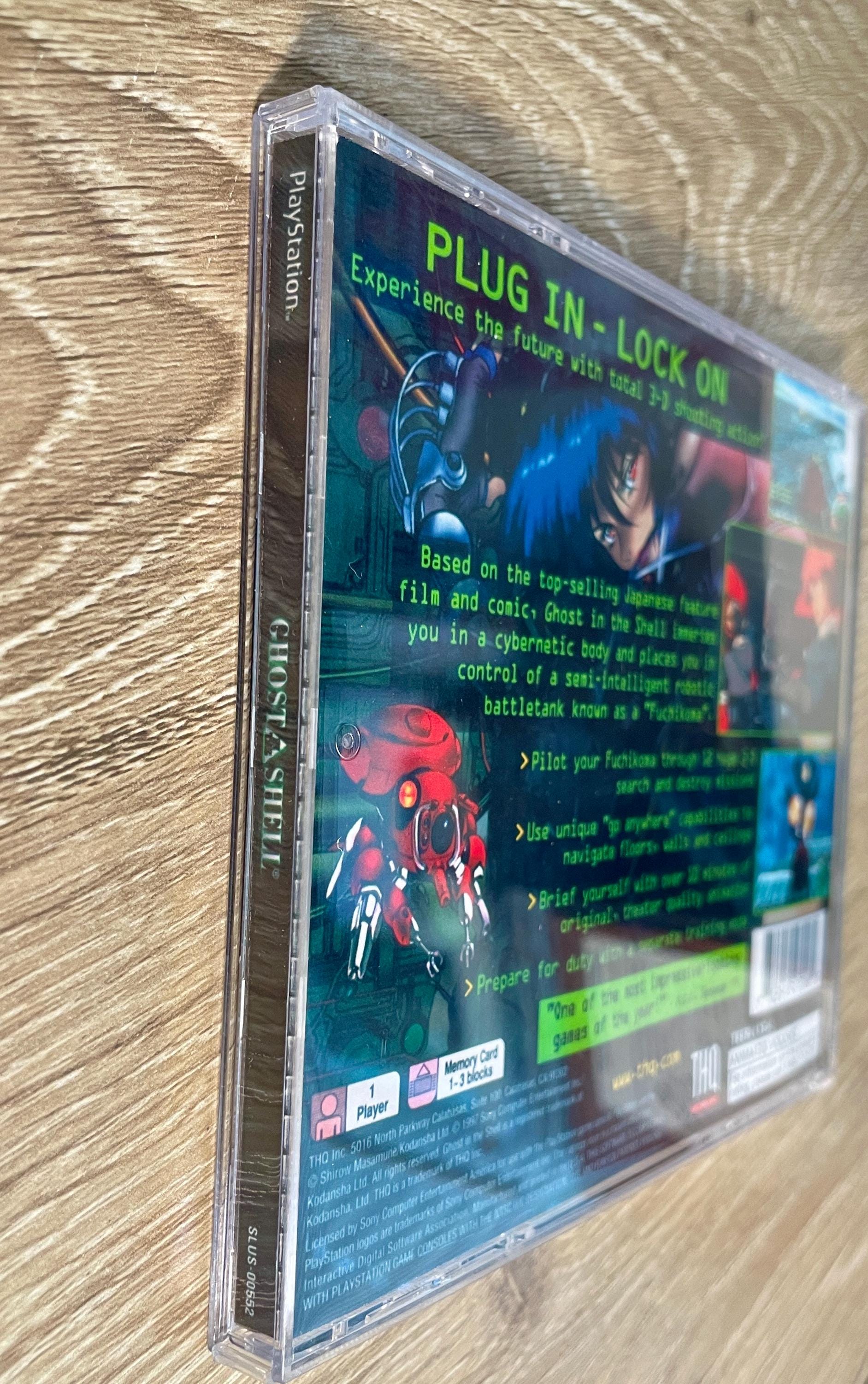 Ghost in the Shell - Playstation 1 - New Replacement Game Case - No ...