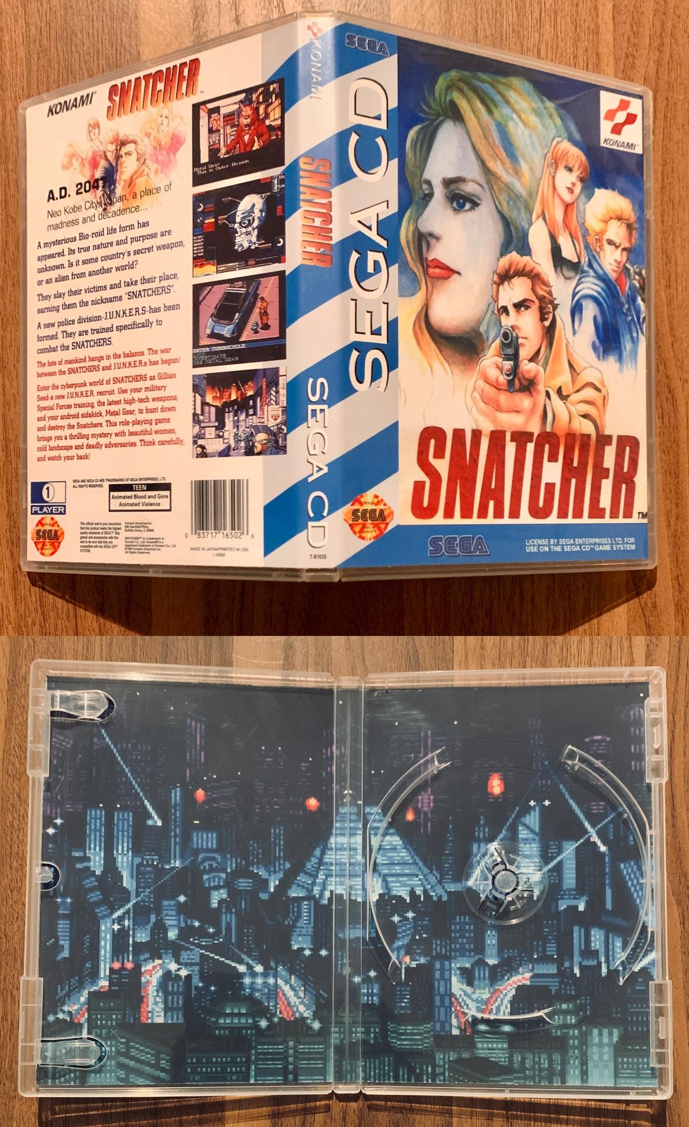 Snatcher Konami - Etsy