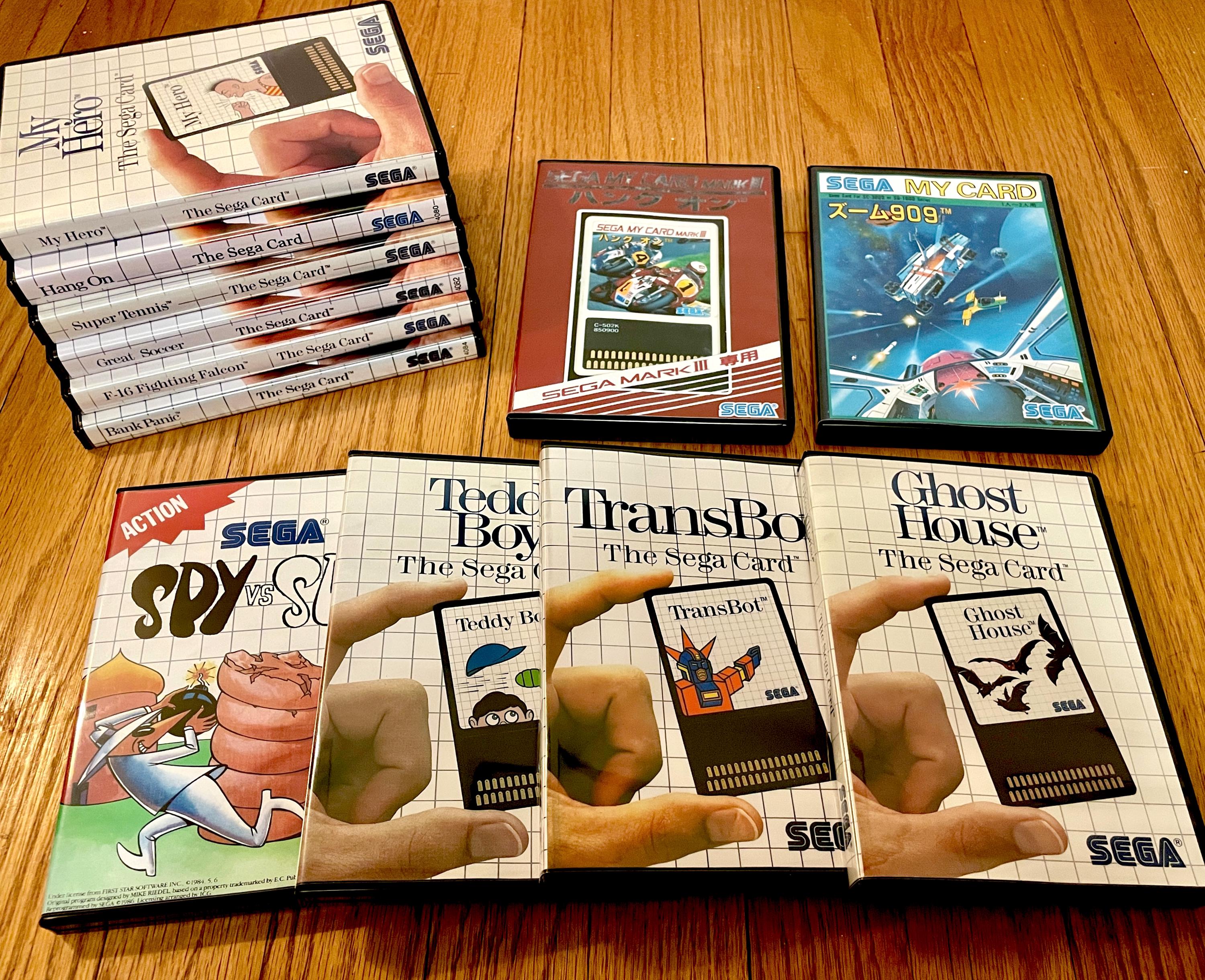 Sega My Card - Master System / Mark 3 / SG-1000 - Replacement Game