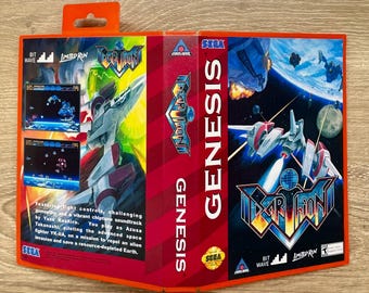 Earthion - SEGA Genesis / Mega Drive - New Red Game Case - No Cartridge or Manual