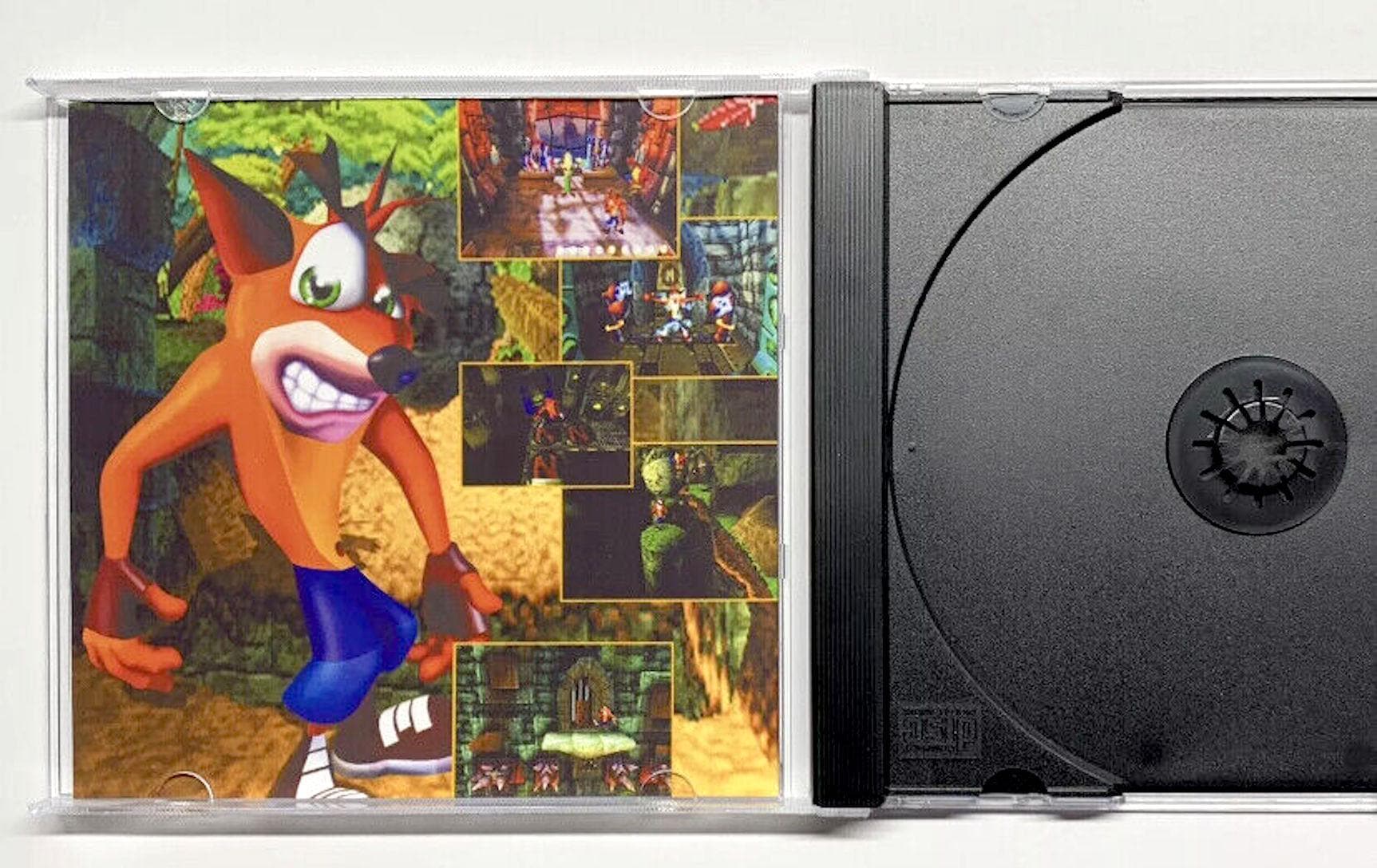 Jogo Cd Crash Bandicoot 1 Para Playstation 1 Ps1 Psone - Faz a Boa