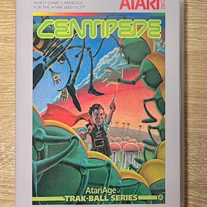 Centipede Trak Ball Edition - Atari 2600  - Clear Game Case Only - Free Shipping!