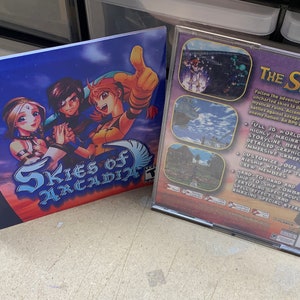 Replacement Game Case Only Skies Of Arcadia Sega Dreamcast image 2