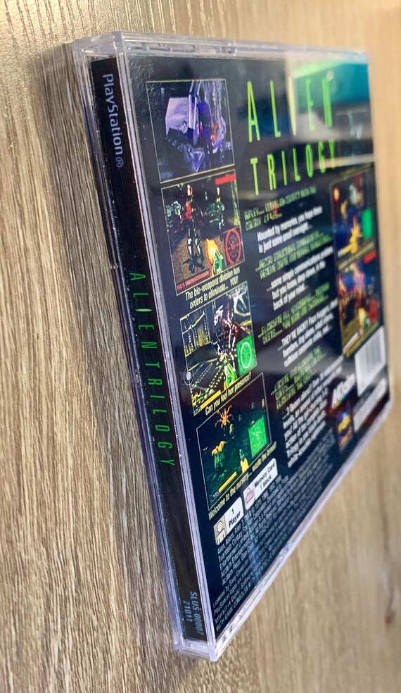Alien Trilogy PlayStation New Replacement Game Case No Manual or  Game Disc Free Shipping!