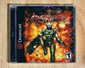 Gunlord - New Sega Dreamcast Custom Game Case - No Manual or Disc - Free Shipping