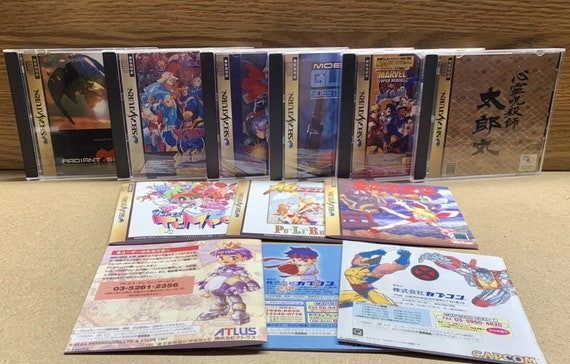 Pick Any Title - Sega Saturn Japan - Custom Replacement CD