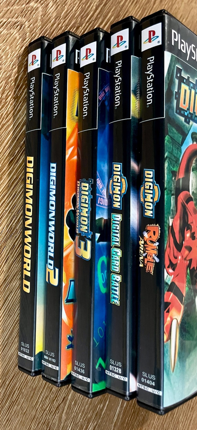 Digimon World 1 2 3, Rumble Arena, Digital Card Battle - New Black DVD ...