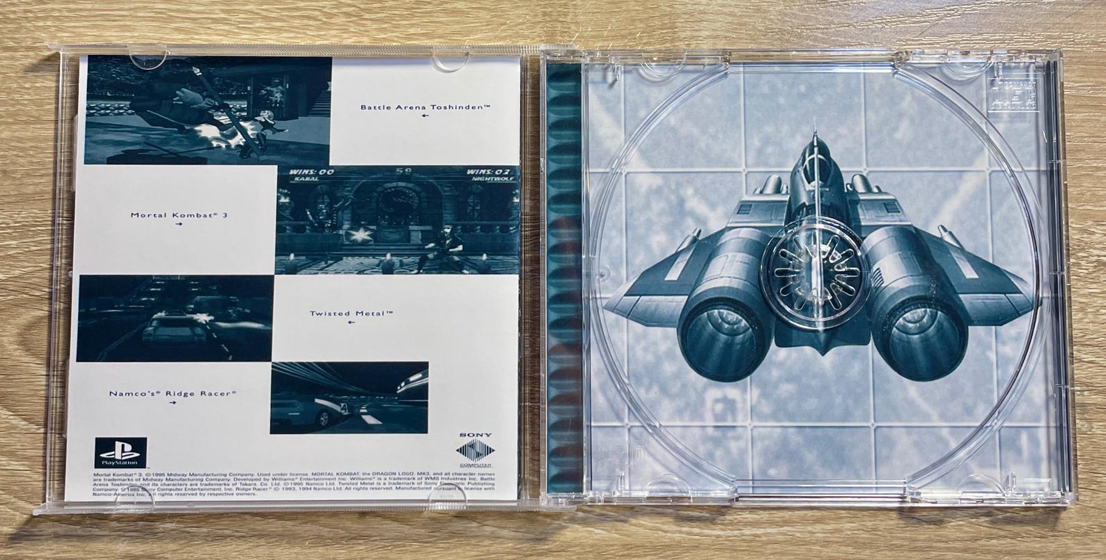 The Raiden Project Box The Raiden Project - Playstation 1 - Custom Replacement Game Case - No ...