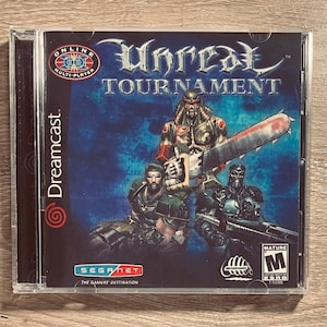 Unreal Tournament - New Sega Dreamcast Custom Game Case - No Manual - Free Shipping