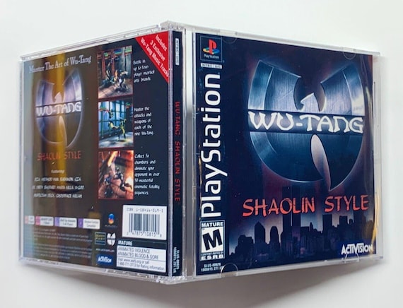 Wu Tang: Shaolin Style - Playstation 1 - New Replacement Game Case