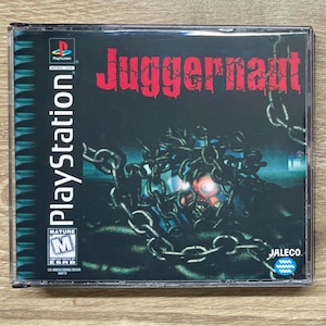 Estuche de repuesto para 3 discos - Juggernaut - PlayStation 1 - Sin manual ni disco de juego - ¡Envío gratis!