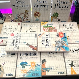 Sega Master System - Replacement Game Cases Only - Pick Any Title - Free Shipping