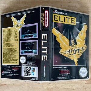Elite - Nintendo NES / Famicom - New Replacement Game Case Only