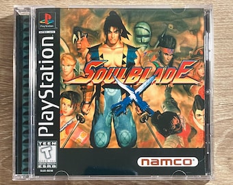 Soul Blade - PlayStation 1 - New Custom Replacement Game Case - No Game/Manual