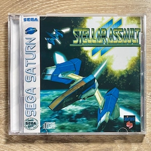 Stellar Assault SS - Sega Saturn Custom Jewel Game Case - No Disc/Manual - Free Shipping