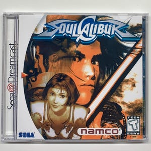 SoulCalibur - New Sega Dreamcast Custom Game Case - No Manual - Free Shipping