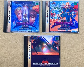 上　CD Pick Any Title - Sega Saturn Japan - Custom Replacement CD