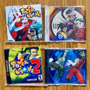 Powerstone 1 and 2 - Sega Dreamcast Custom Game Case - No Manual - Free Shipping