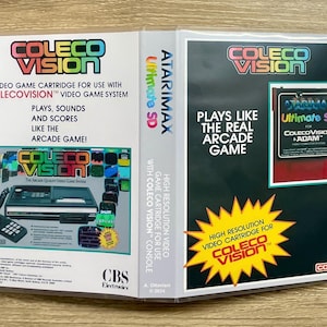 AtariMax Coleco Ultimate SD Multi Cart - Colecovision - New Clear Universal Game Case - No Game Included