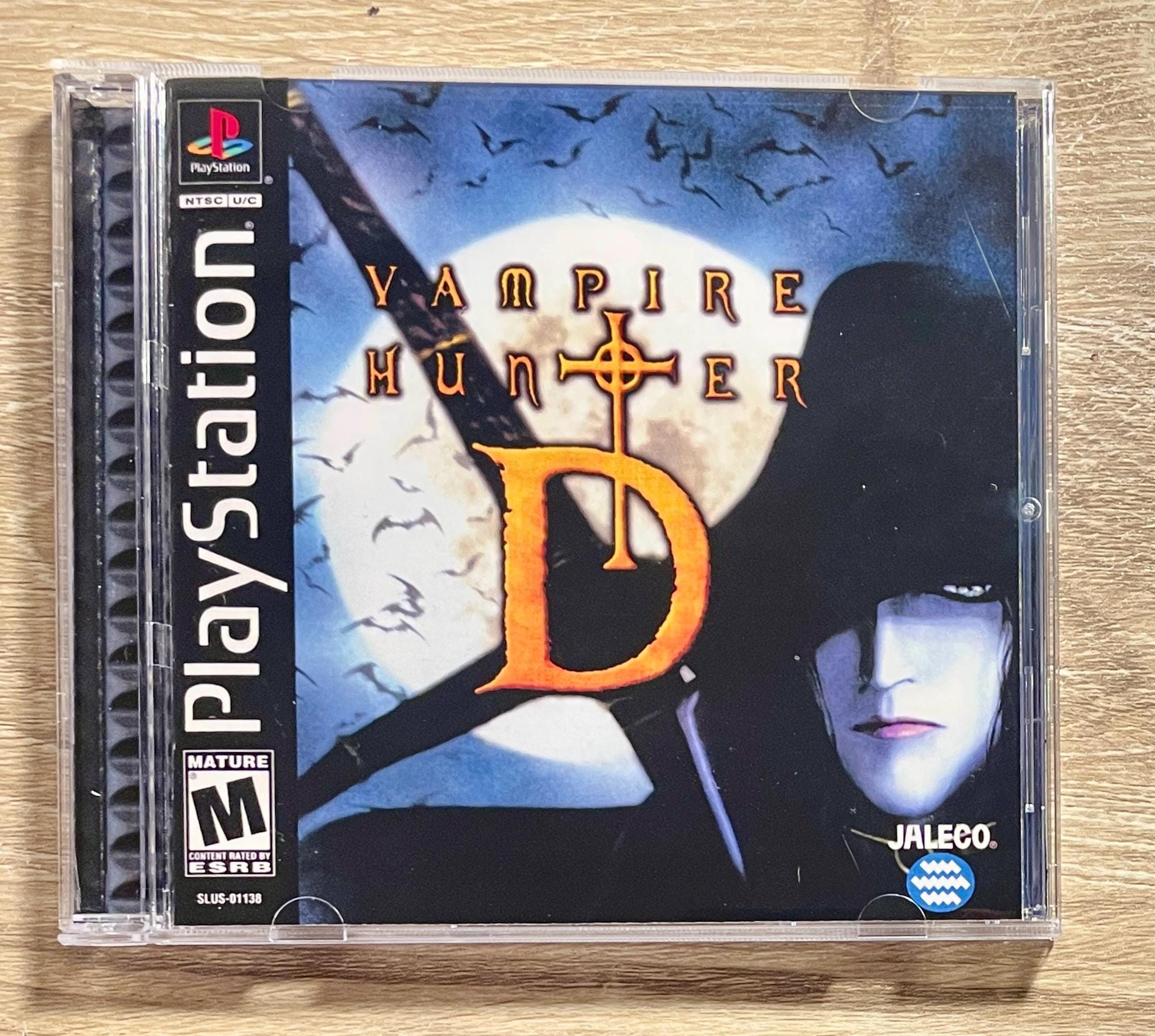 Vampire Hunter D - Playstation 1 - Replacement Game Case - No