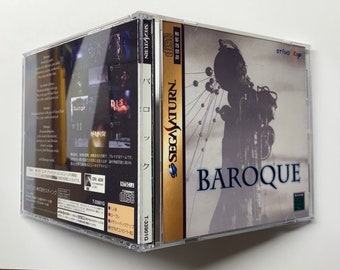 Baroque - Sega Saturn Japan Custom Game Case
