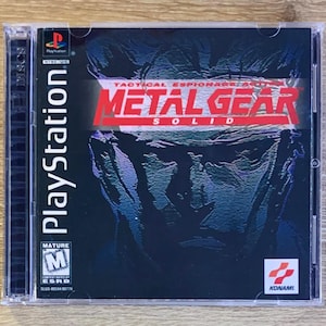 Metal Gear Solid Reproduction Case - Etsy