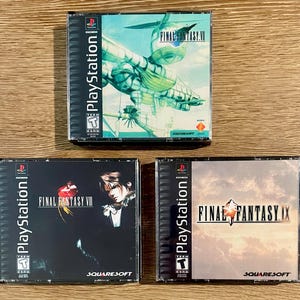 Final Fantasy Vii Ps1 - Etsy