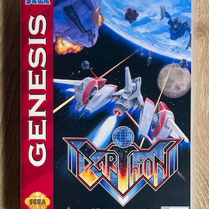 Earthion - SEGA Genesis / Mega Drive - New Clear Game Case - No Cartridge or Manual