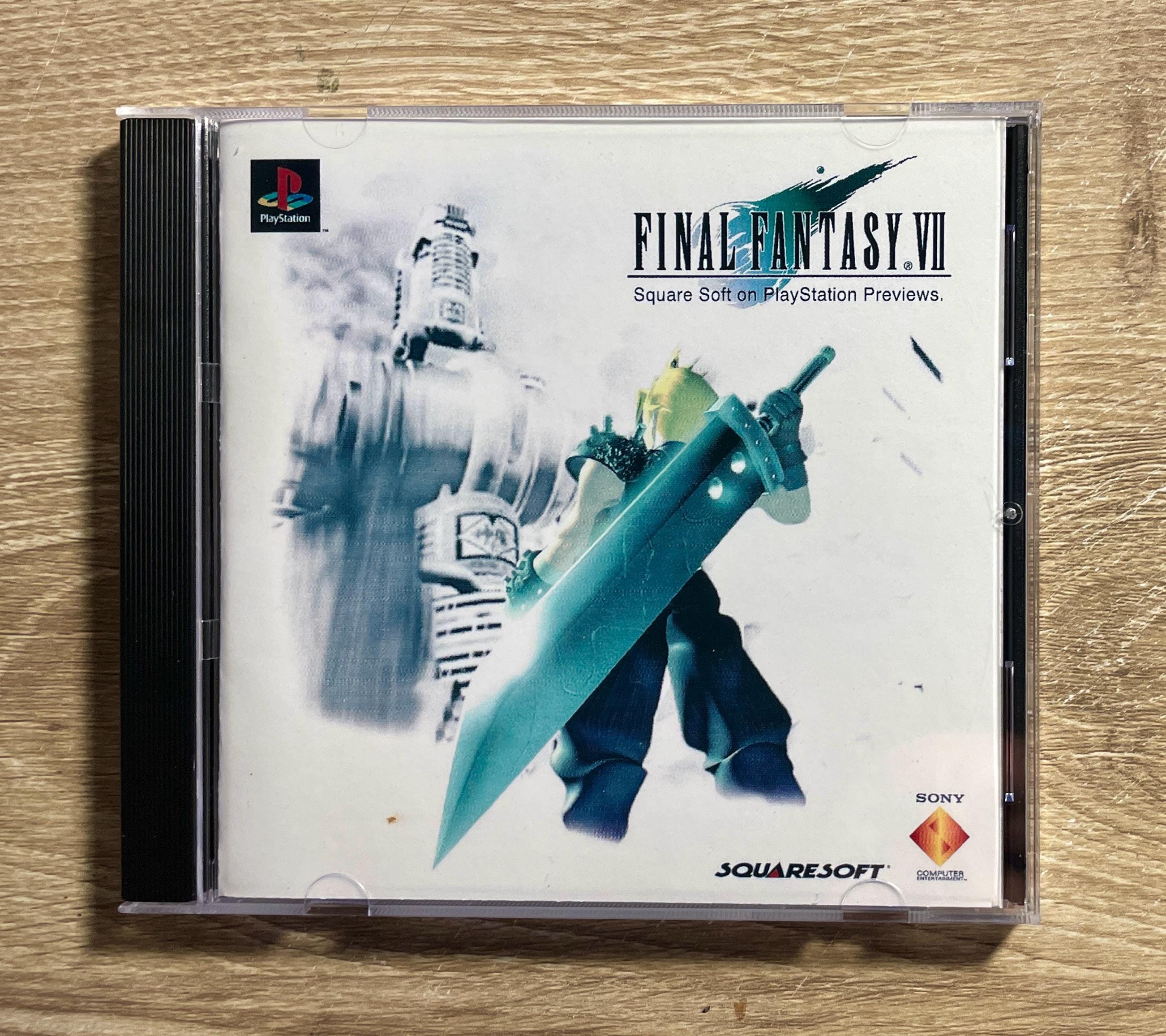 Final Fantasy Vii Manual - Etsy