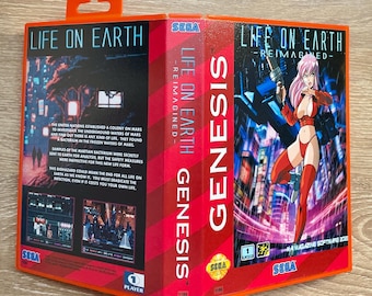 Life On Earth - SEGA Genesis / Mega Drive - New Red Genesis Game Case - No Cartridge or Manual