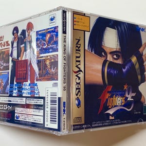 Replacement Game Case Only  - The King of Fighters ‘95 - Sega Saturn Japan