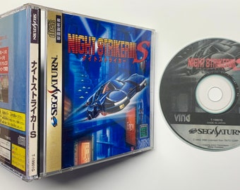 Night Striker S - Sega Saturn Japan Reproduction Game in Case