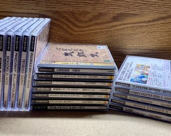Pick Any Title - Sega Saturn Japan - Custom Replacement CD