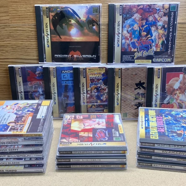 Sega Saturn Japan - Custom Replacement CD Jewel Cases - Pick Any Title