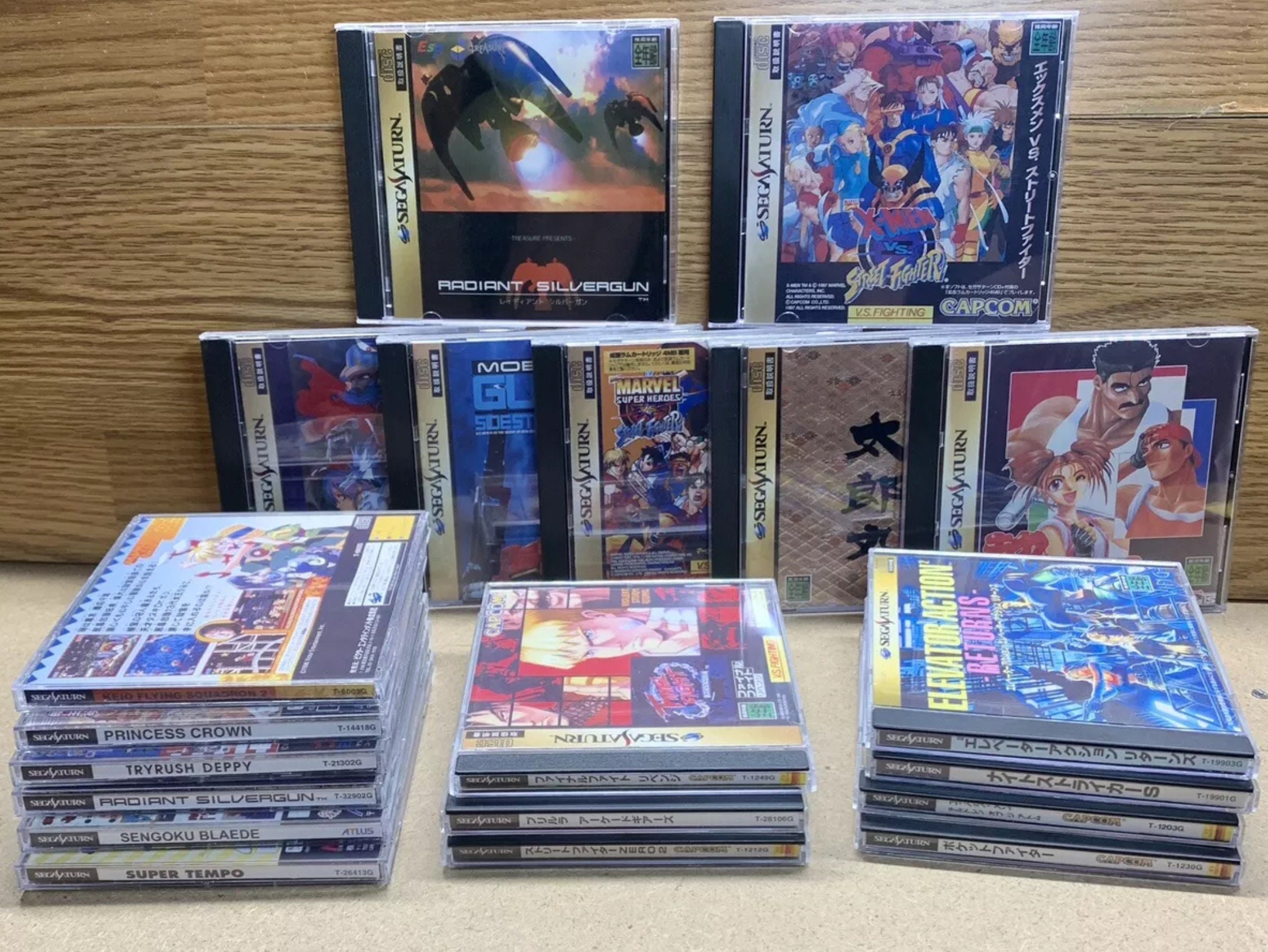 Pick Any Title - Sega Saturn Japan - Custom Replacement CD