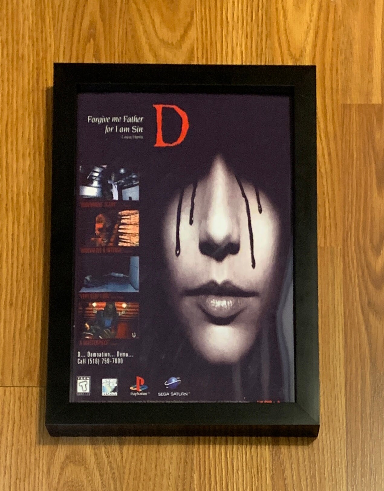 D - Sega Saturn - Game Pro Magazine Vintage Ad Print - 8x12 - Etsy