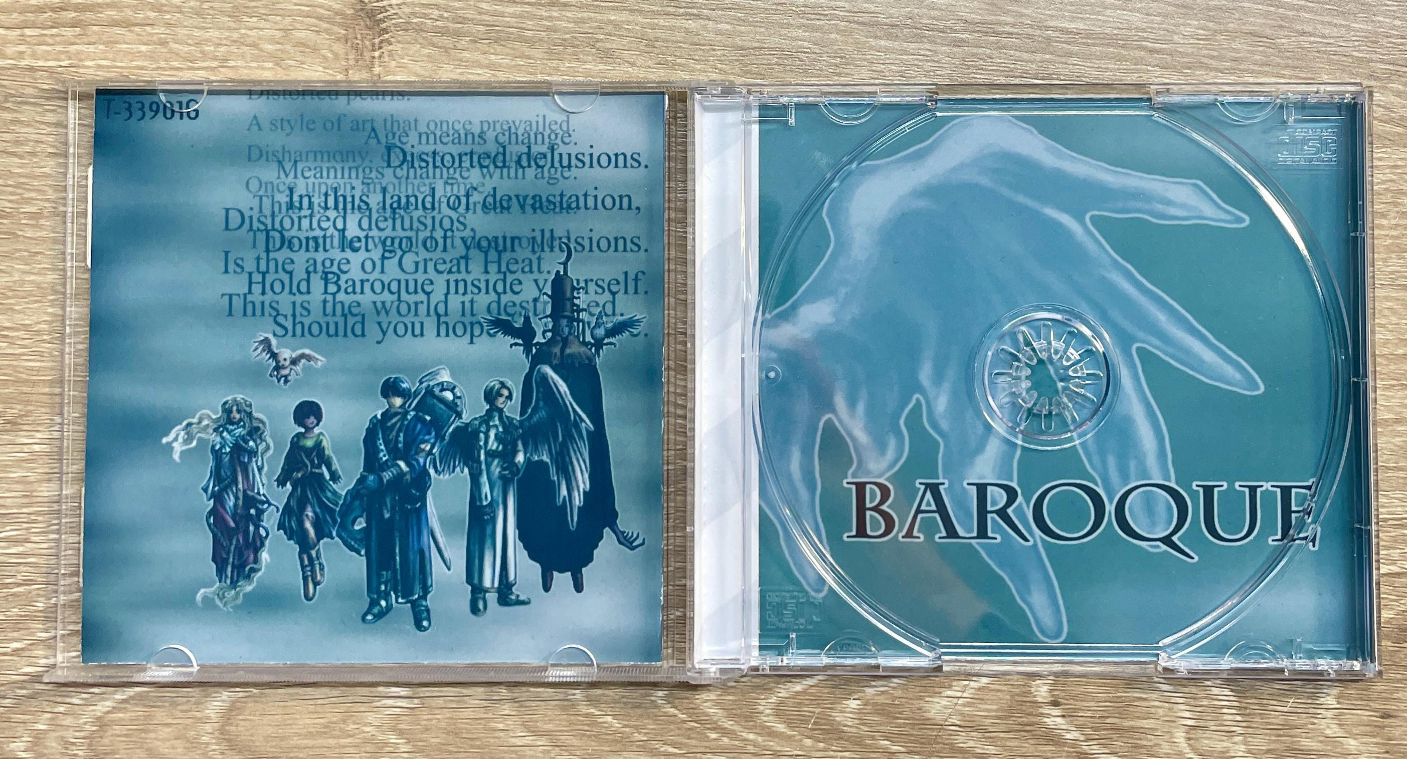 Baroque - Sega Saturn Custom Jewel Game Case - No Disc/manual