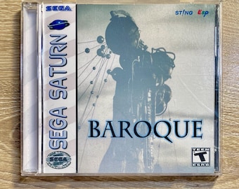 Baroque - Sega Saturn Custom Jewel Game Case - No Disc/manual