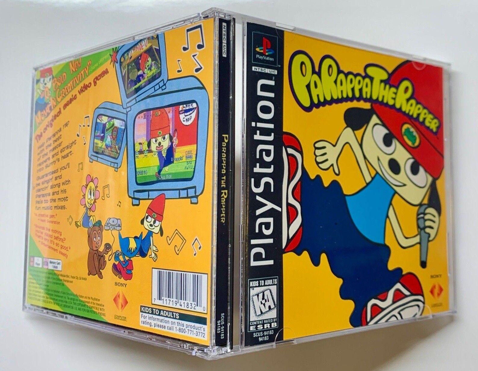 Parappa the Rapper - Playstation 1 - New Replacement Game Case